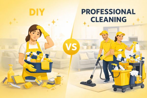 DIY vs. Professional Cleaning: Which Is Right for Your Home and Lifestyle?